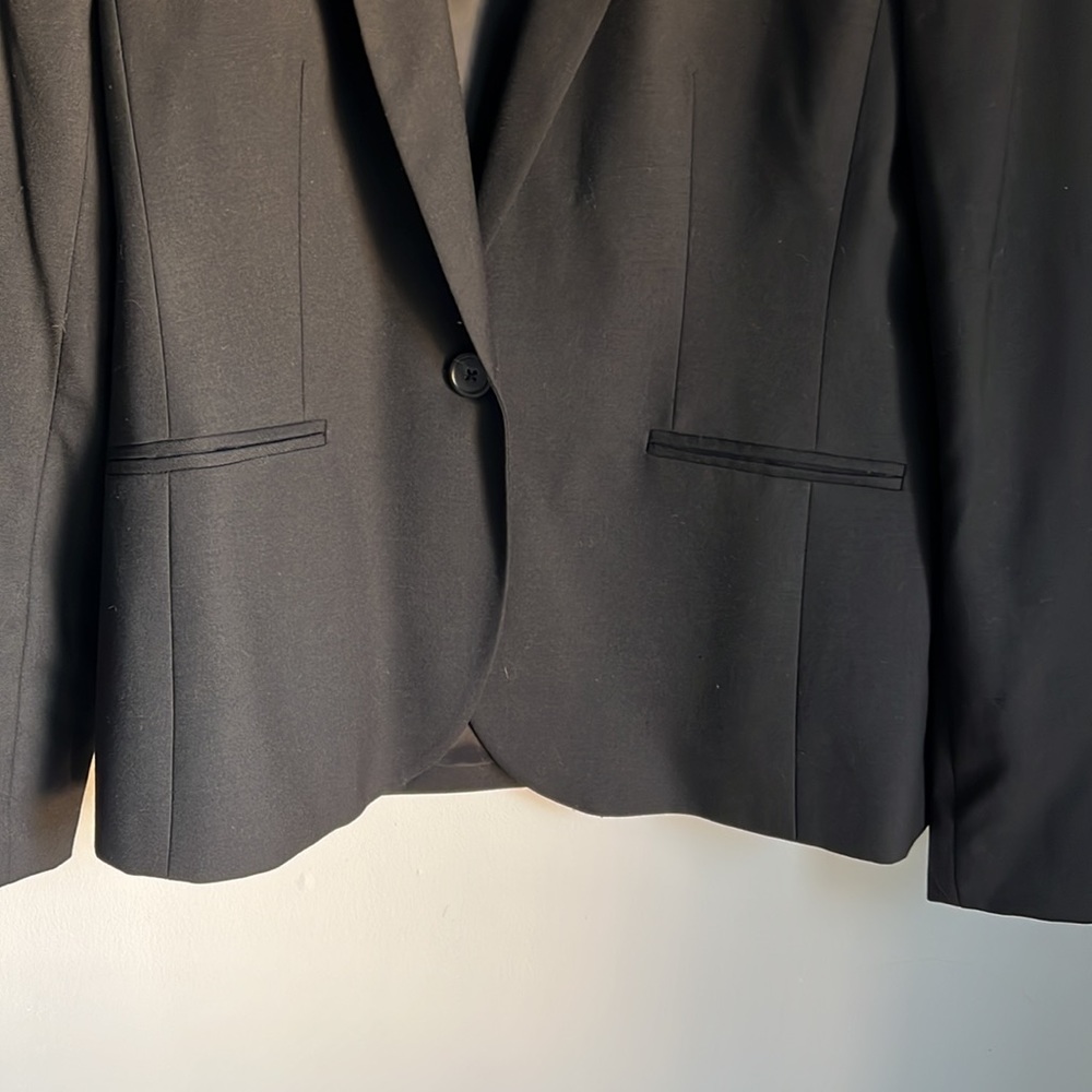 J. Crew || Black 1035 Campbell Super 120s Wool blazer - Picture 6 of 10